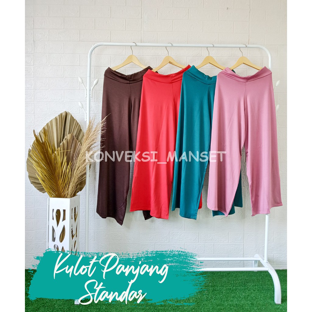 CELANA KULOT PANJANG JUMBO XXL // KULOT PANJANG JERSEY [ BISA COD ]/PROMO/DISKON