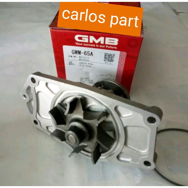 water pump turbo canter ps125/ps135 ragasa jungki jp 100%