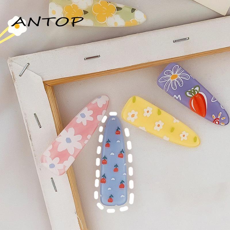 Jepit Rambut Motif Bunga Untuk Wanita