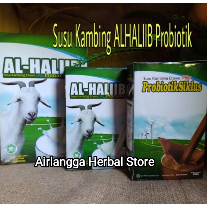

Susu Kambing probiotik Al Haliib
