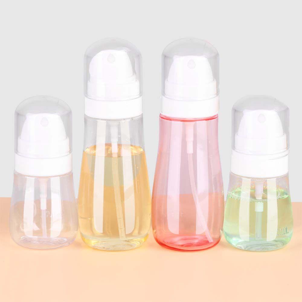 Agustinina Plastik Atomizer Portable Reusable Kabut Halus Transparan Watering bottle Hairdressing Botol Kosong Isi Ulang