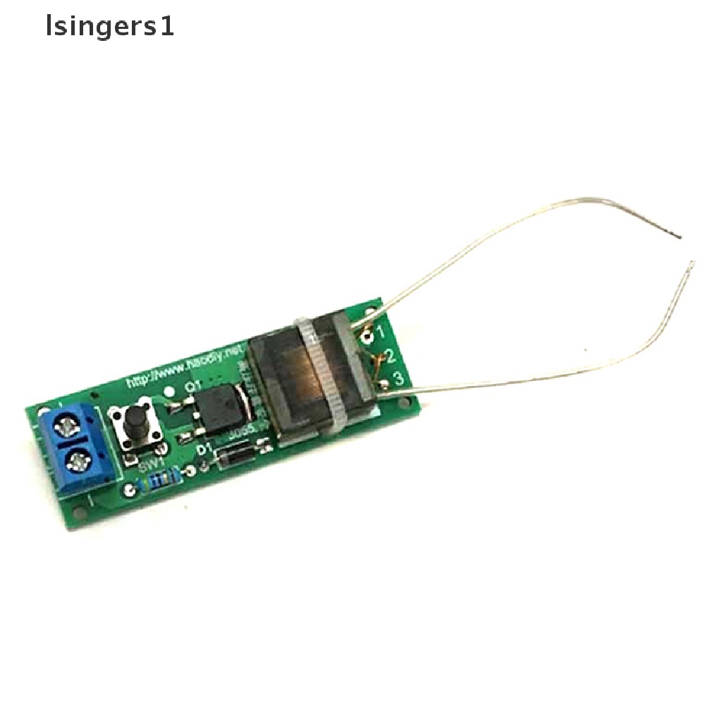 (lsingers1) Modul Inverter Generator Coil Arc Tegangan Tinggi DC 3.7V