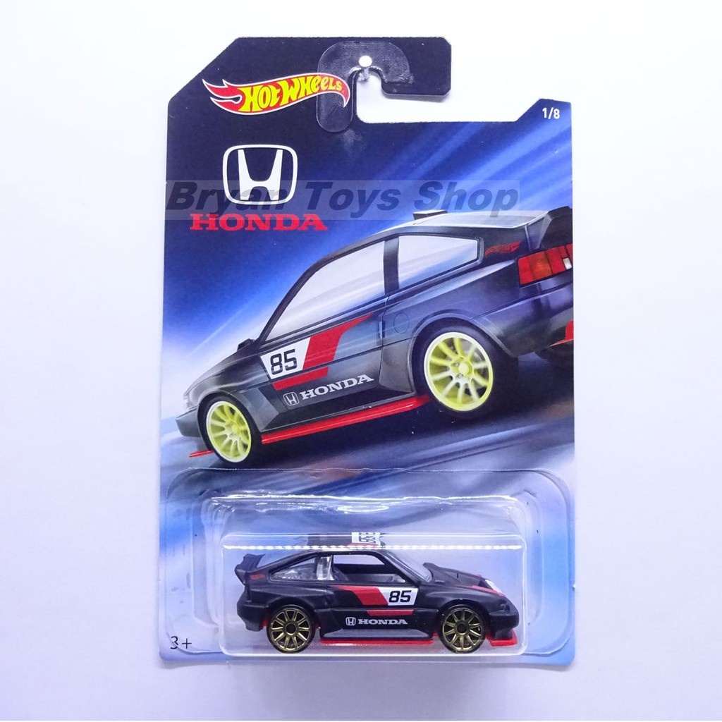 Hot Wheels Honda Series 1985 Honda CR-X Hitam