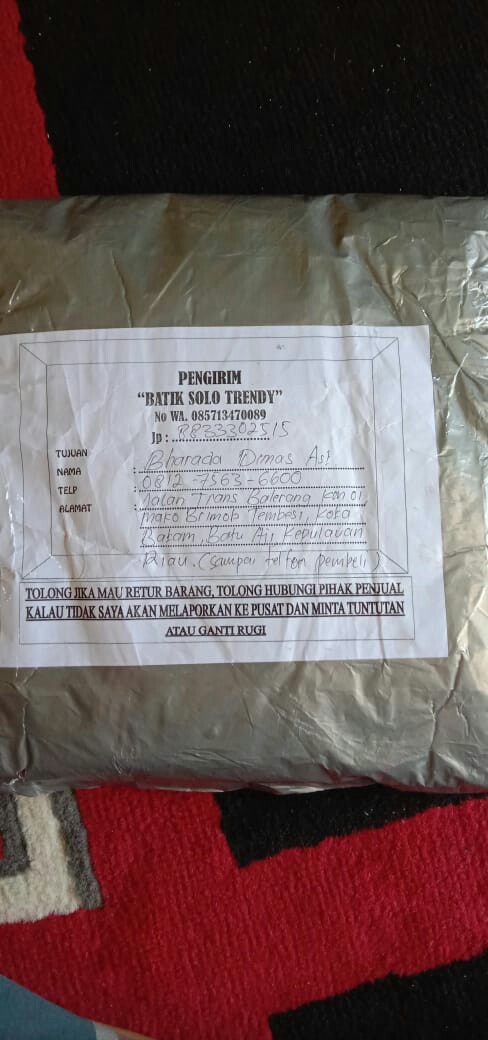 ( Full Furing )kemeja/baju Batik Pria Murah Panjang