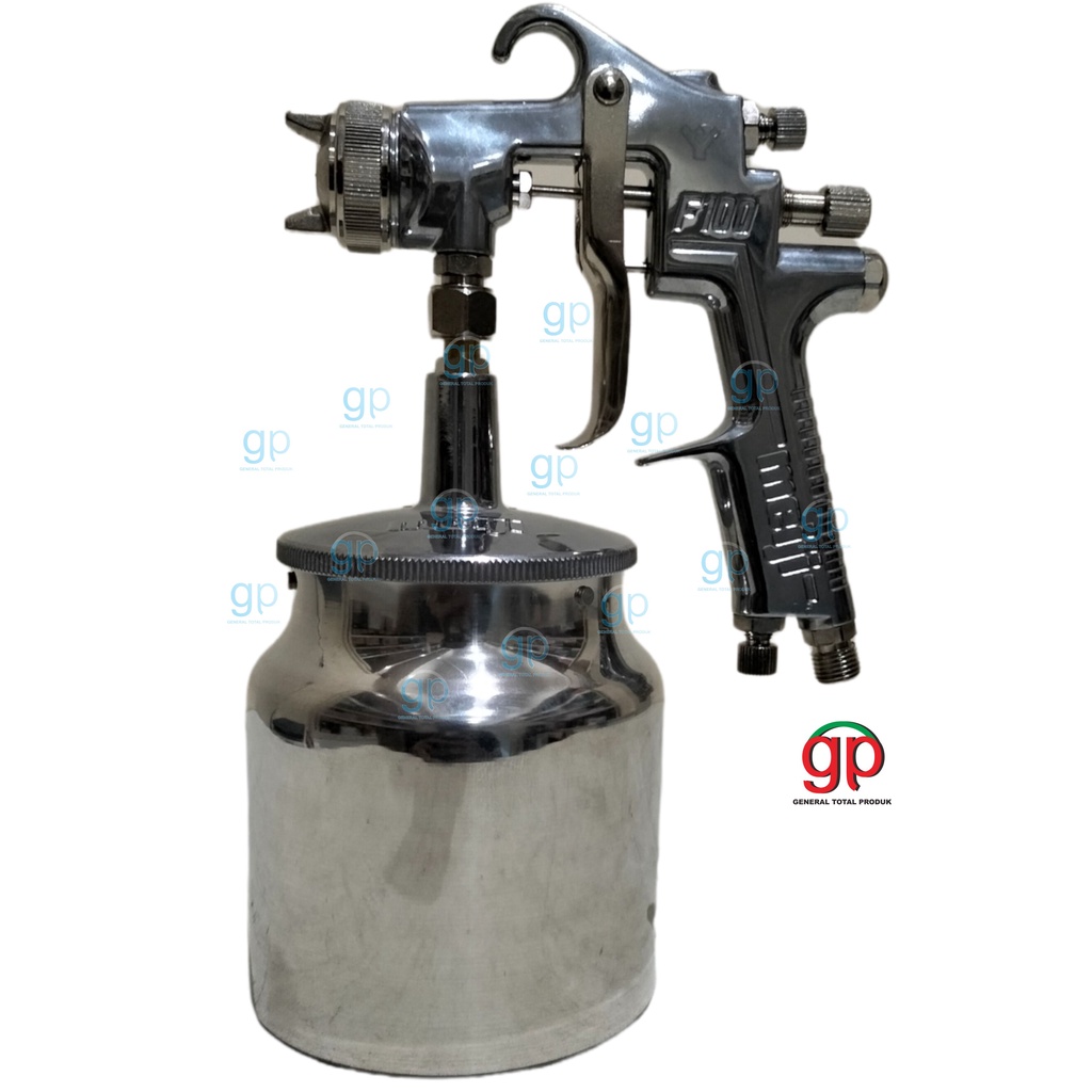 Spray Gun Meiji Original Jepang F100-S15 Exp Sped Cat Tabung Bawah Meiji Asli Jepang Type F100-S15