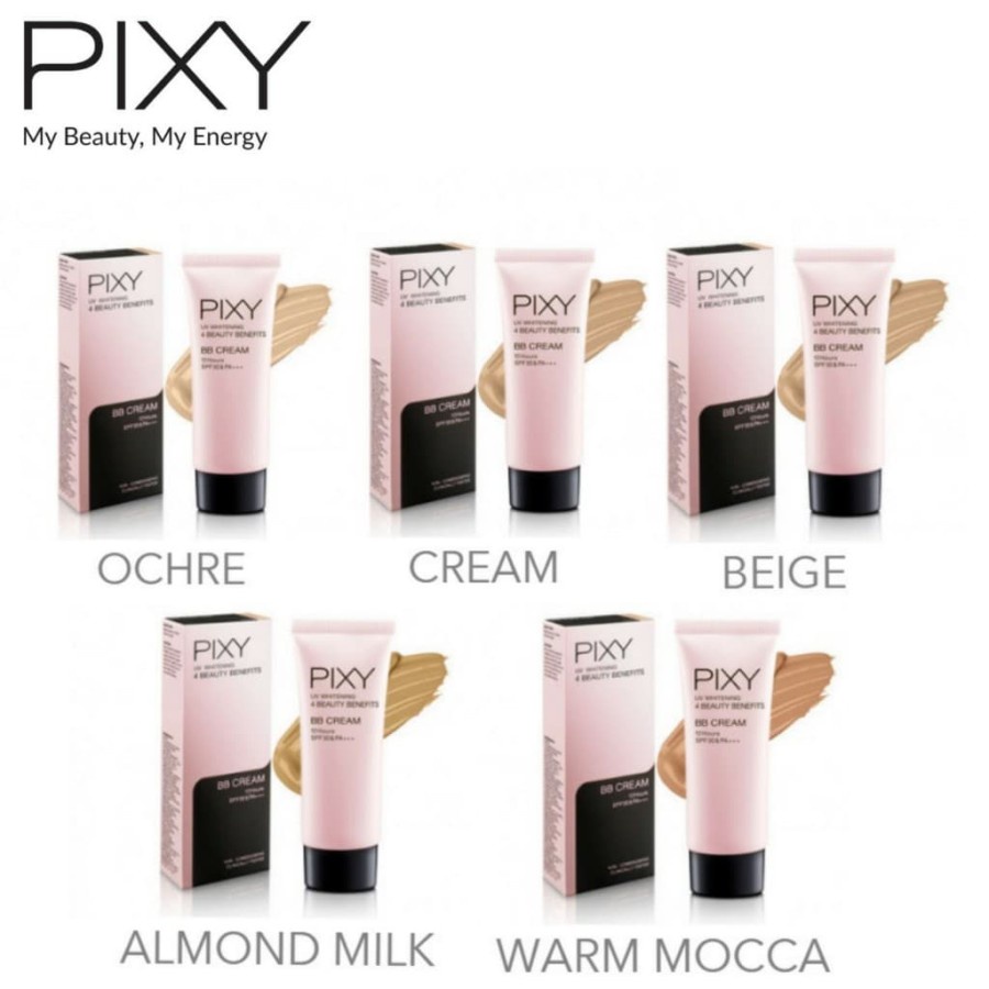 ✦SINAR✦Pixy Uv Whithening 4BB BB Cream -30ml