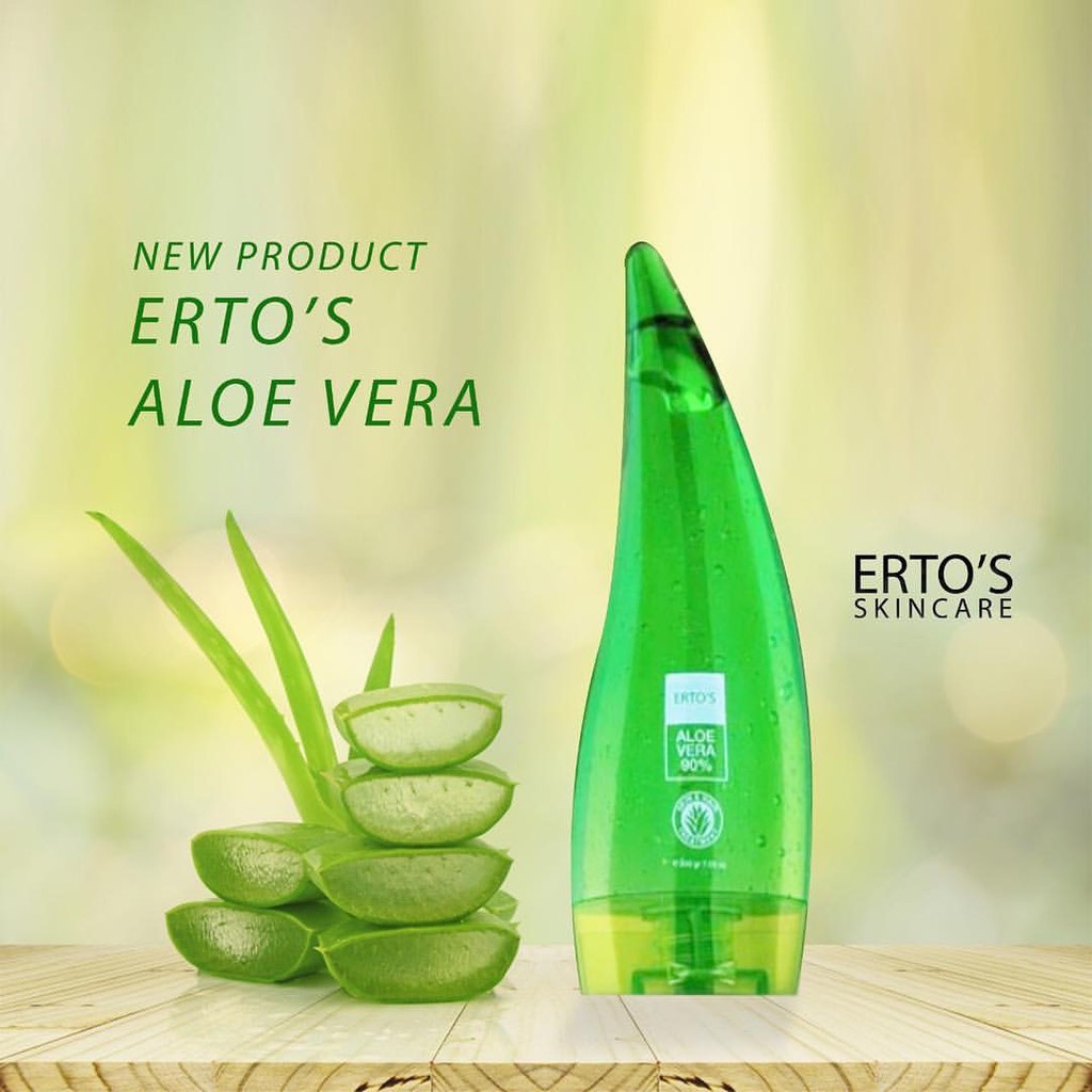 Ertos Aloe Vera Gel 90 Gel Pelembab Kulit Wajah Erto S Skincare Indonesia