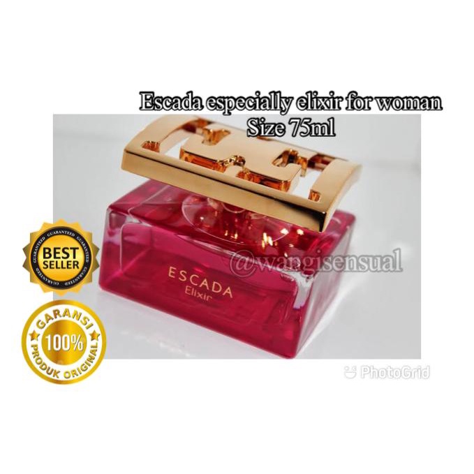 PARFUM ORI ESCADA Especially Escada Elixir Escada for women 75ML (UNBOX)