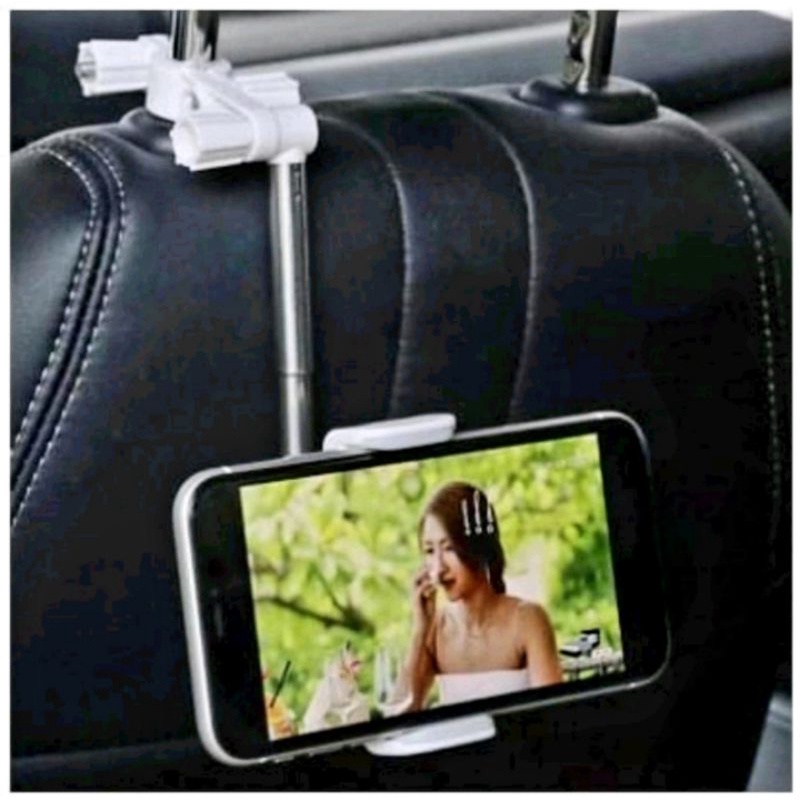 HD33 Holder Mobil Spion Tengah HD-33 Phone Holder Kursi Panjang Jepit Mutar universal