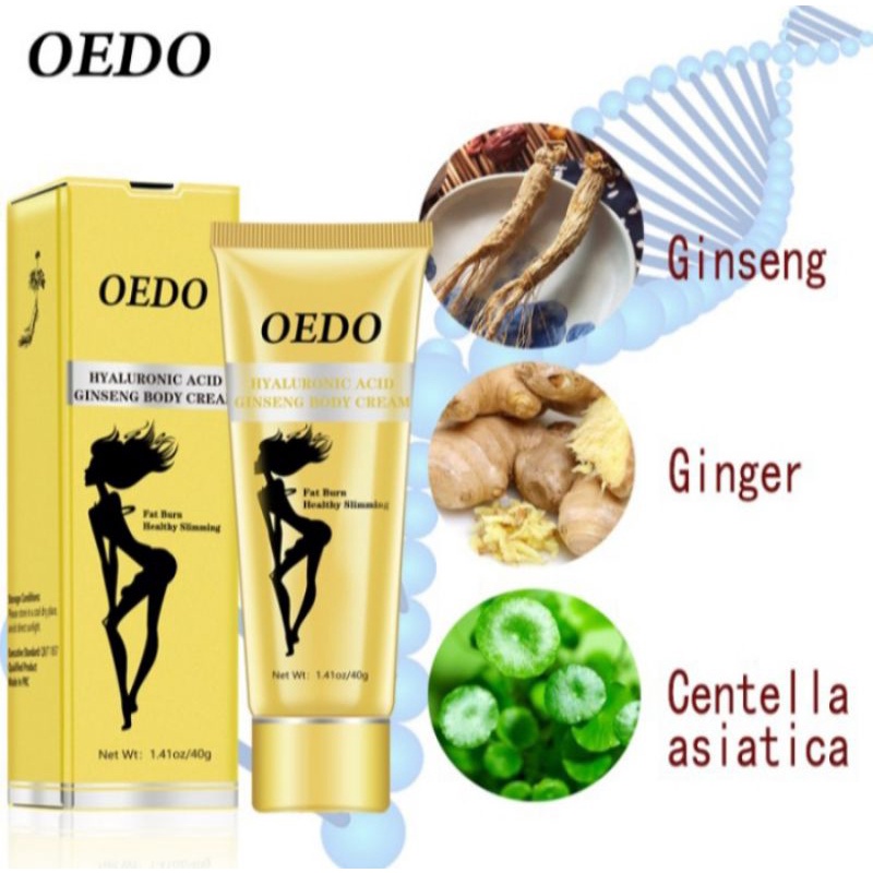 OEDO SLIMMING CREAM | CREAM PELANGSING, PEMBENTUK TUBUH, PEMBAKAR LEMAK |