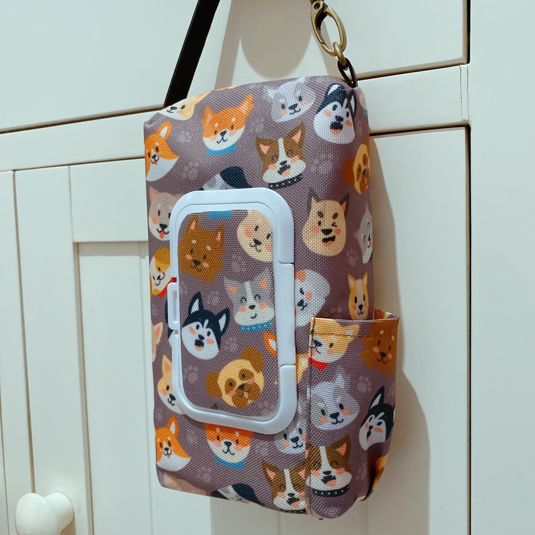 3 In 1 Pouch For Tissue, Wet Tissue And Sanitizer