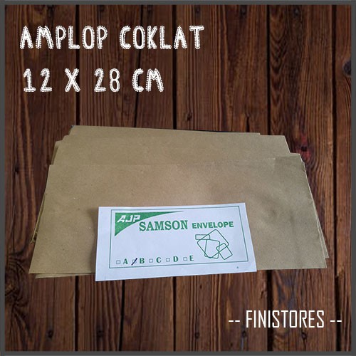 

Amplop Coklat