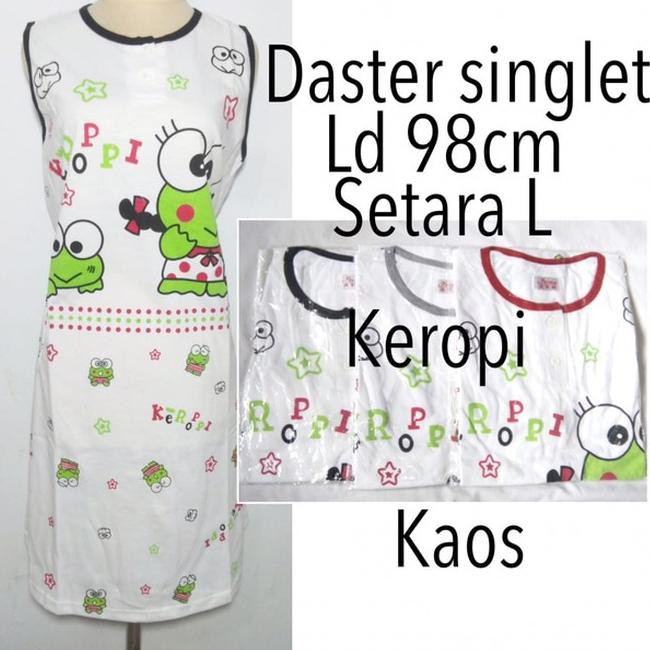  Baju  Tidur Daster  Singlet Segar Ceria