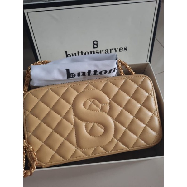 Preloved buttonscarves yura bag (sun)