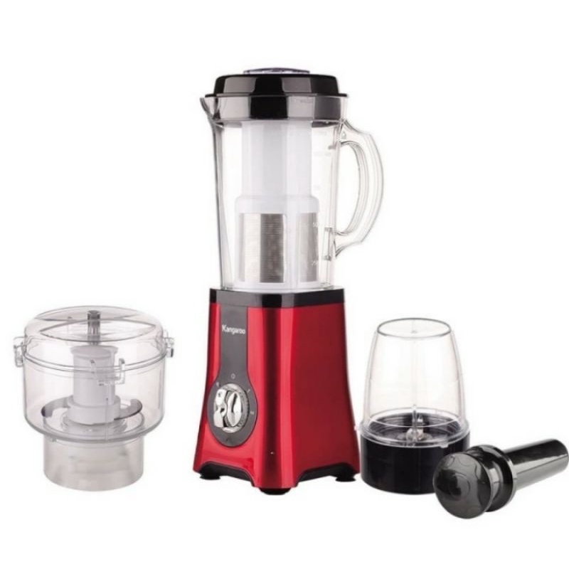 Kangaroo Blender Chopper Kangaroo Plastik 1 Liter Blender Multifungsi Kangaroo KG 3B3 380 Watt
