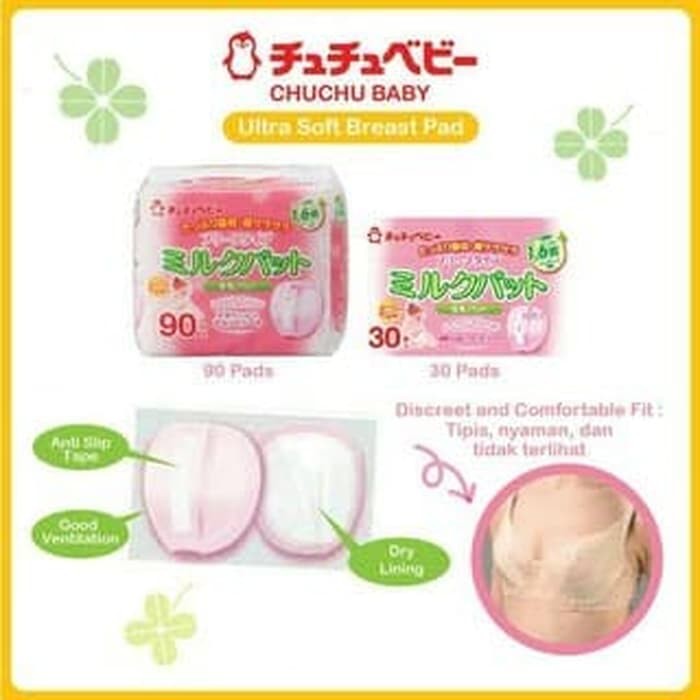 Chuchu Baby Ultra Soft Breastpad Penyerap Asi Breast Pad 130 Pcs