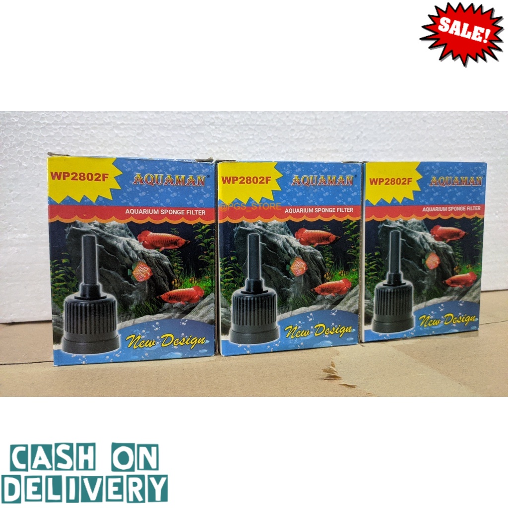 BIO SPONGE FILTER AQUAMAN 2802 F murah new product