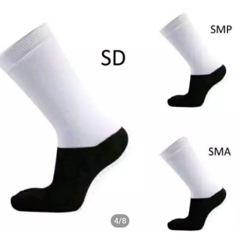 kaos kaki SD, SMP, SMA