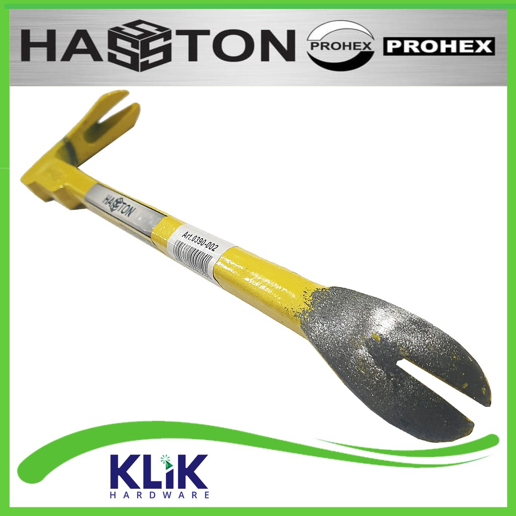 Hasston Prohex Linggis 12 Inch Heavy Duty Alat Cabut Buka Congkelan Paku Model MOKUBA