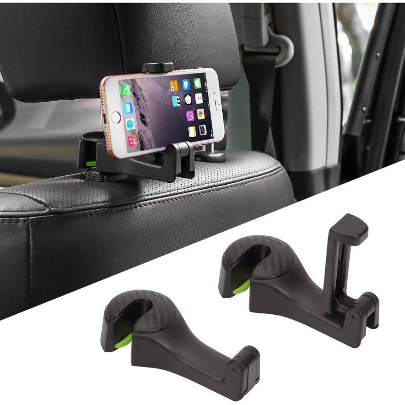 Car holder Hp Gantung Jok Mobil Dudukan Handphone Hangar Jepit / Car Holder Mobile Phone Holder