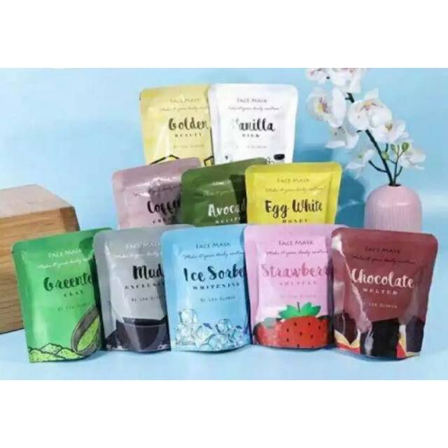 MASKER BUBUK BY LEA GLORIA 50 GRAM / MASKER WAJAH BUBUK