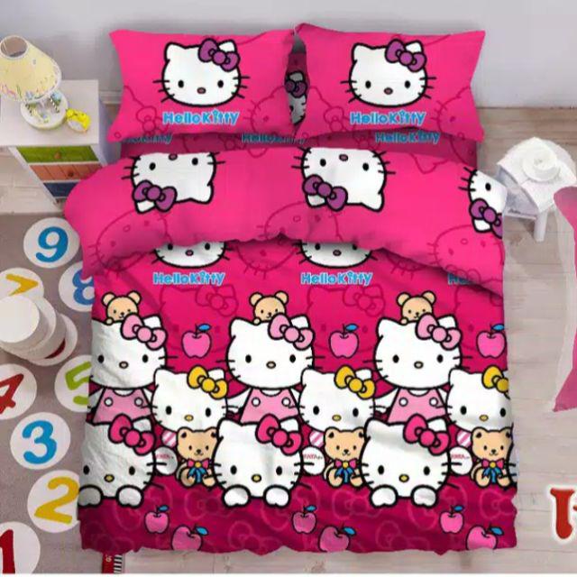 Fata Bed Cover Set Kitty Hello Apel Uk 120x200