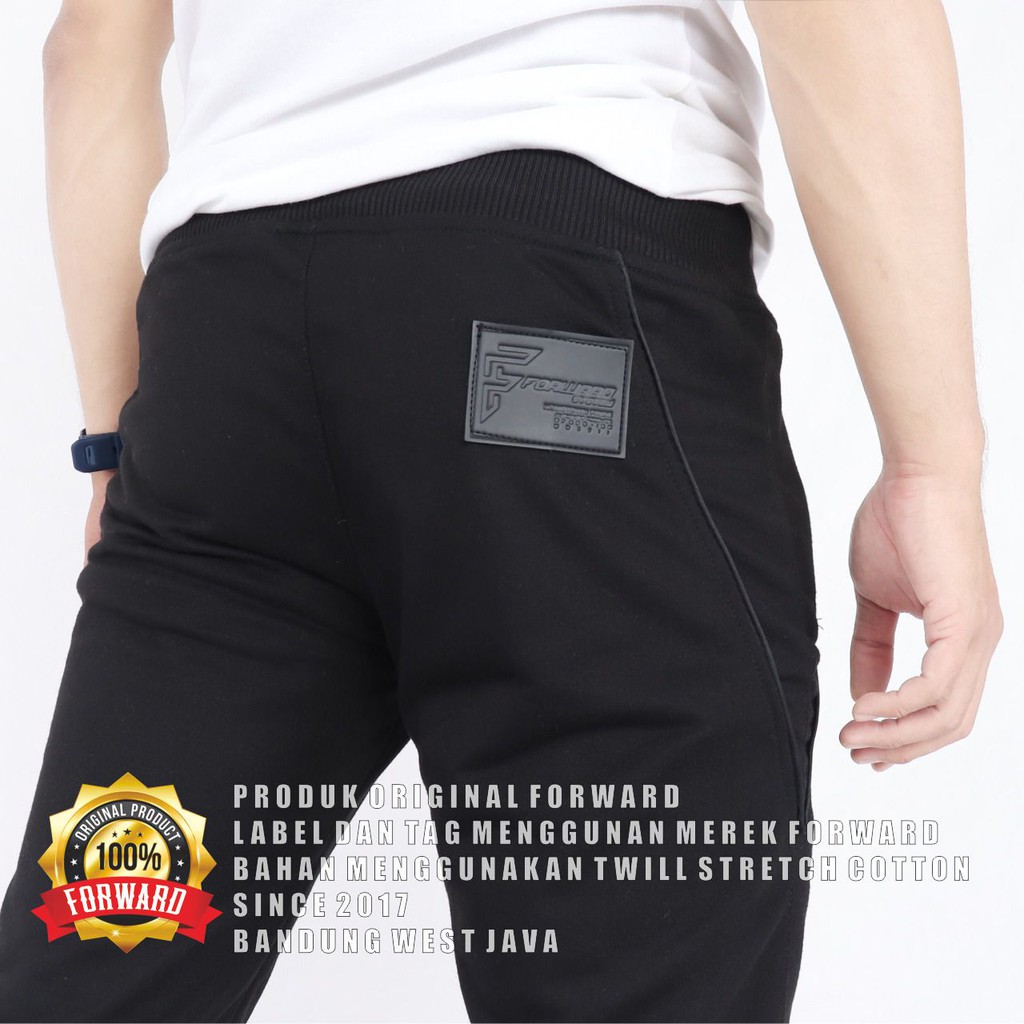 Promo Celana Joger Training Polos Panjang Sweatpants Original Forward Size M-L-XL-XXl