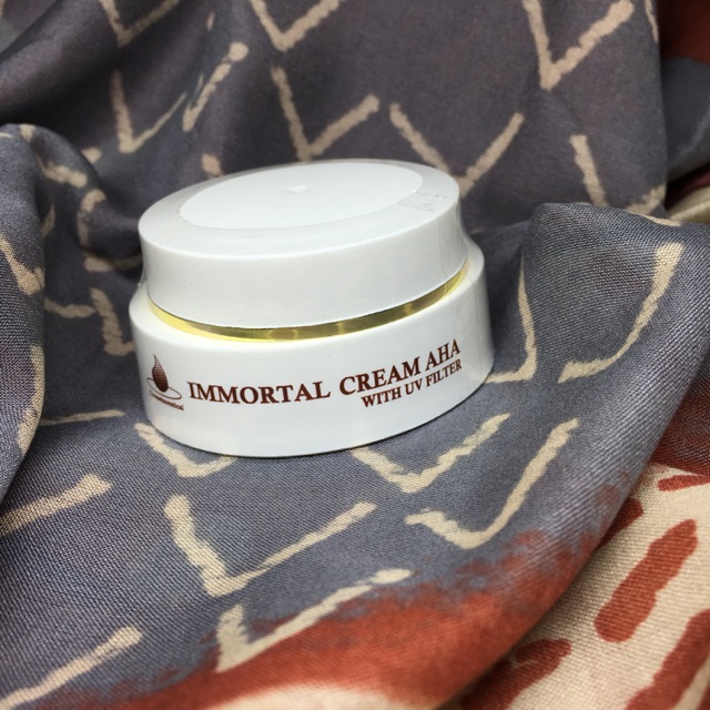 Immortal cream aha with uv filter