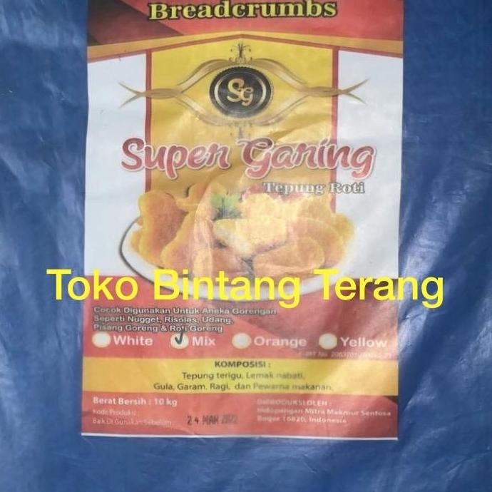 

Tepung Roti Panir Panko Mix Breadcrumbs Super Garing 1 Bal Ball 10 Kg Hot