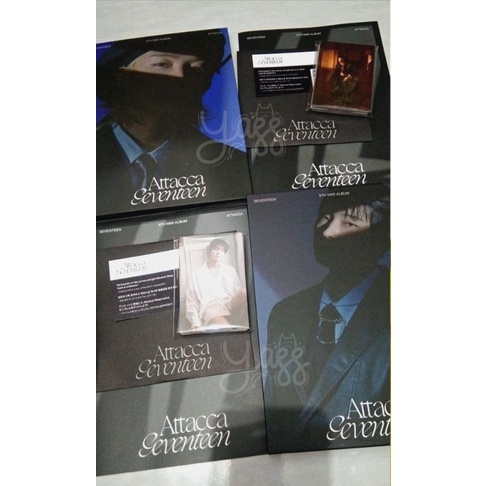 

WTT / WANT TO TRADE ALBUM SEVENTEEN ATTACCA CARVER FULL SET JEONGHAN (minus pc)