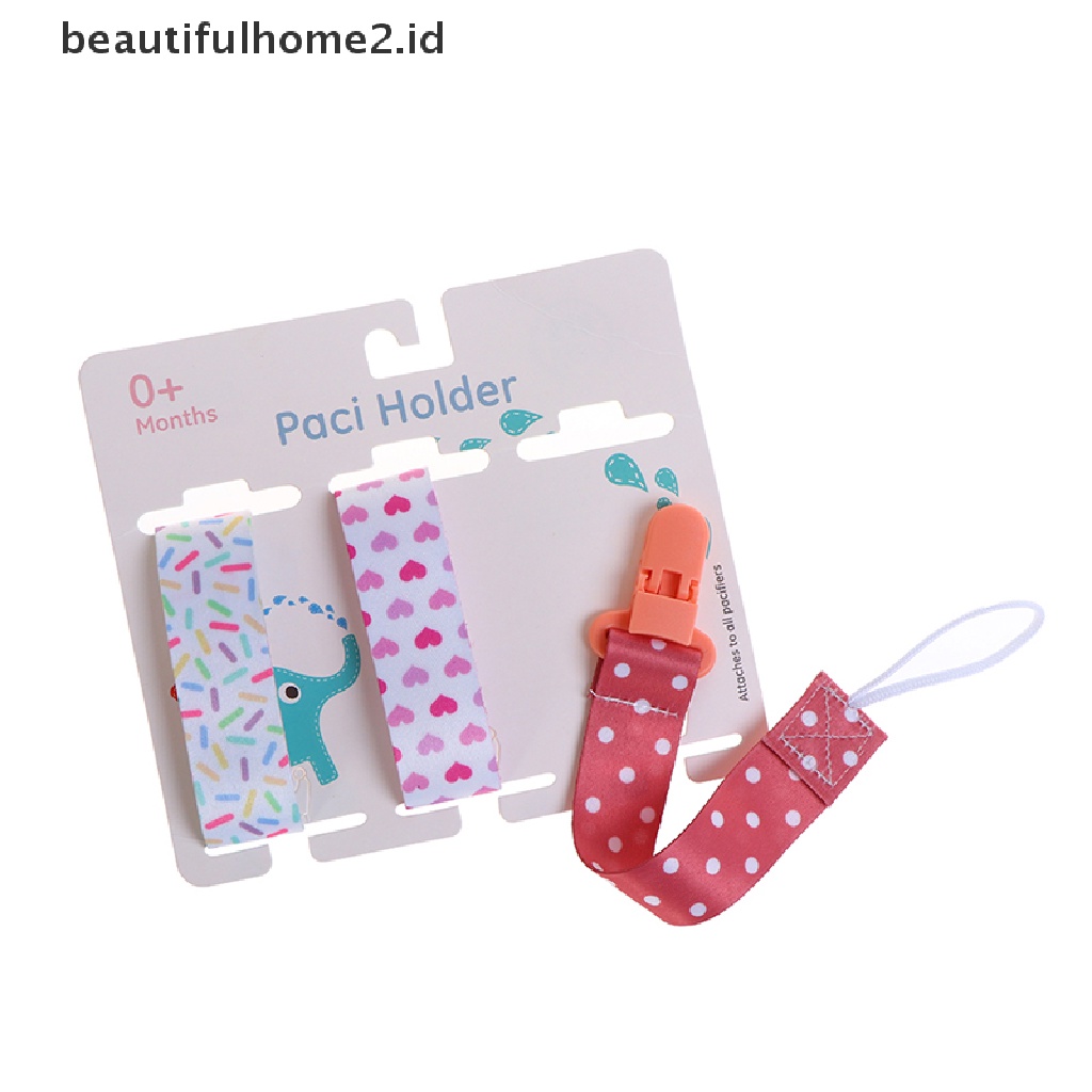 (Beautifulhome2.Id) 3pcs / Set Klip Rantai Holder Dot Empeng Bayi