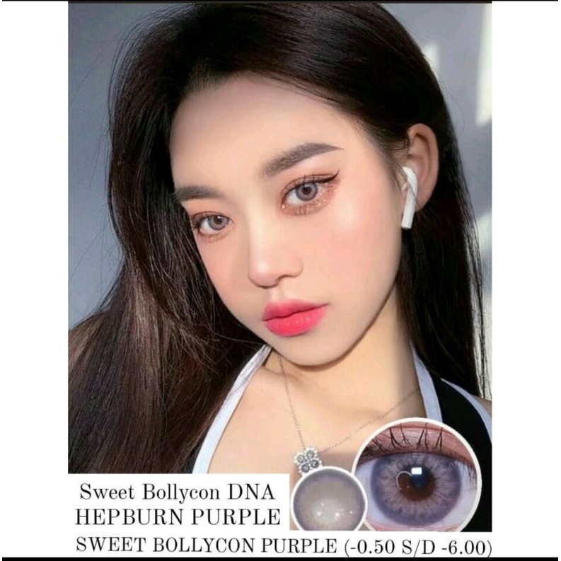 BOLLYCON DNA HEPBURN PURPLE SOFTLENS