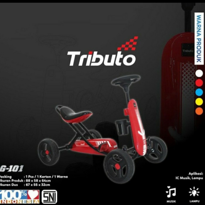 mainan anak gokart tributo pmb. type G 101