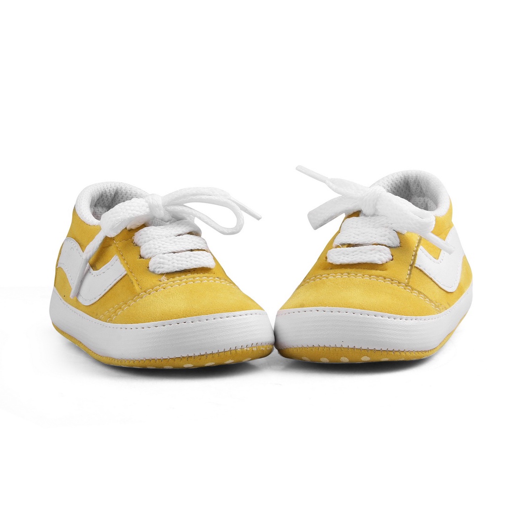 Sepatu Anak Newborn Ringan NB02 Kuning