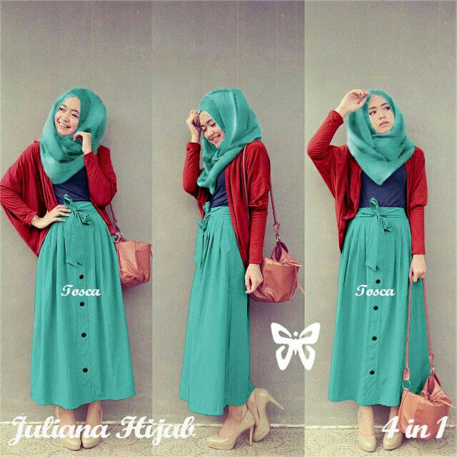Gamis / Baju / Pakaian Wanita Muslim Juliana Syari