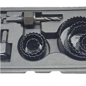 Holesaw Kit 11pcs, 13pcs, dan 16pcs - Holesaw Set - Hole Saw Kayu - Hole Saw Kit JLD