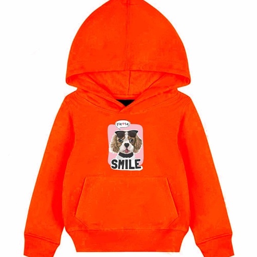 Hoodie Anak Pleasee Smile Sweater Pakaian Fleece M - XL