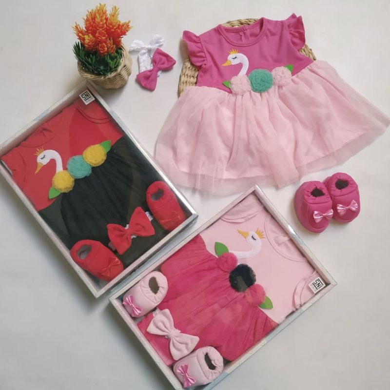 Baby Gift Set Dress Baby Party 0-9bl