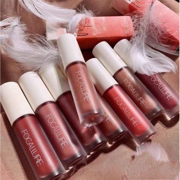 FOCALLURE Stay Matte Lip Ink FA134 Lip Gloss Staymax lipstik tahan air Waterproof Long Lasting BPOM (KIM)