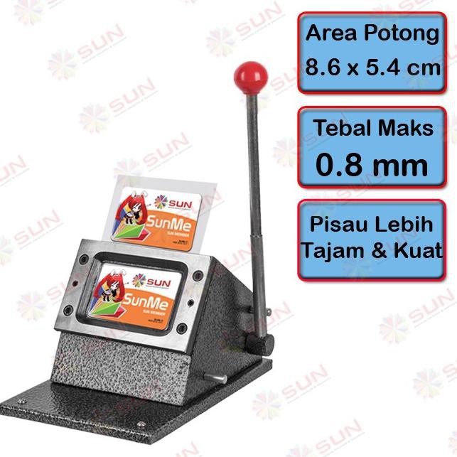 

Best Seller!! (njn-597) Mesin Plong PVC ID Card D006 - PVC Card Cutter