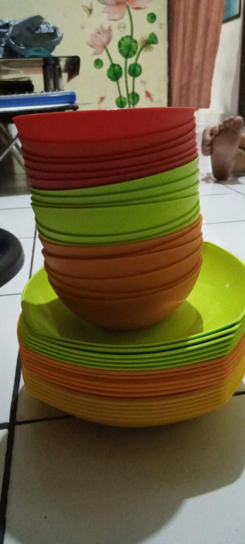 Piringplastikfoodgrade22cm