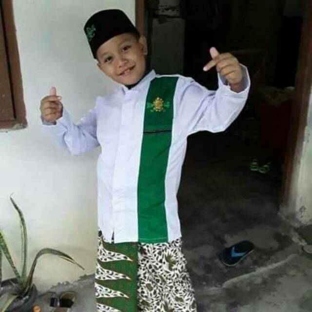 Koko NU anak SD Koko Putih Anak baju putih anak