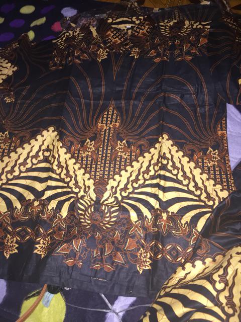 Baju Batik Pria Keren 021 Risna Batik Hrb026 Kenongo Kemeja Batik Pekalongan Exclusive Oringinal