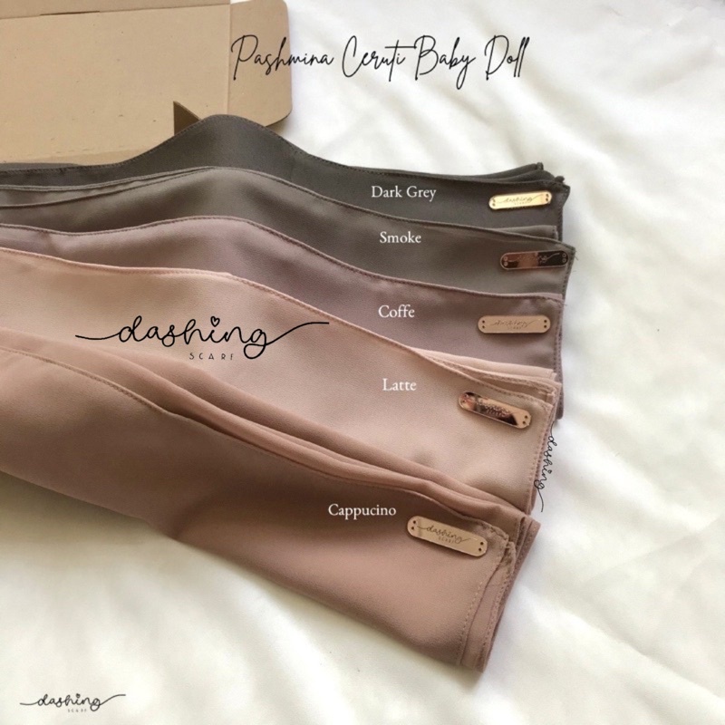 [𝗖𝗟𝗘𝗔𝗥𝗔𝗡𝗖𝗘 𝗦𝗔𝗟𝗘] PASHMINA CERUTY BABY DOLL PREMIUM/HIJAB PASHMINA CERUTI