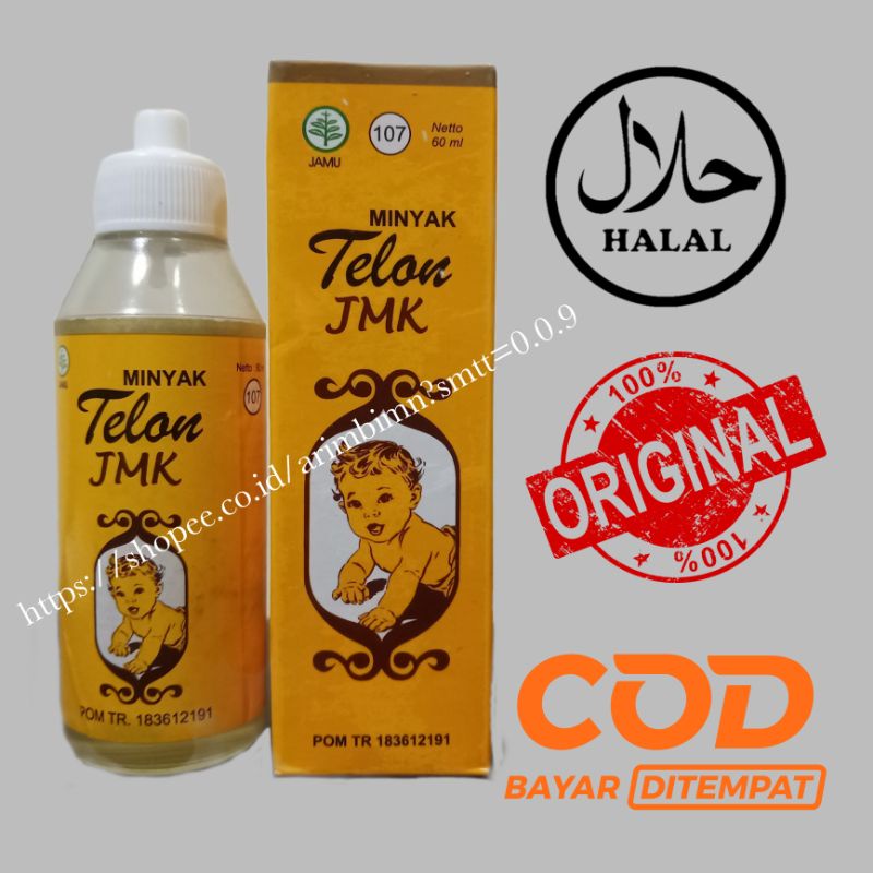 [ BEST SELLER ] MINYAK TELON JMK 60ml ( ASLI Warisan Nyonya Meneer )