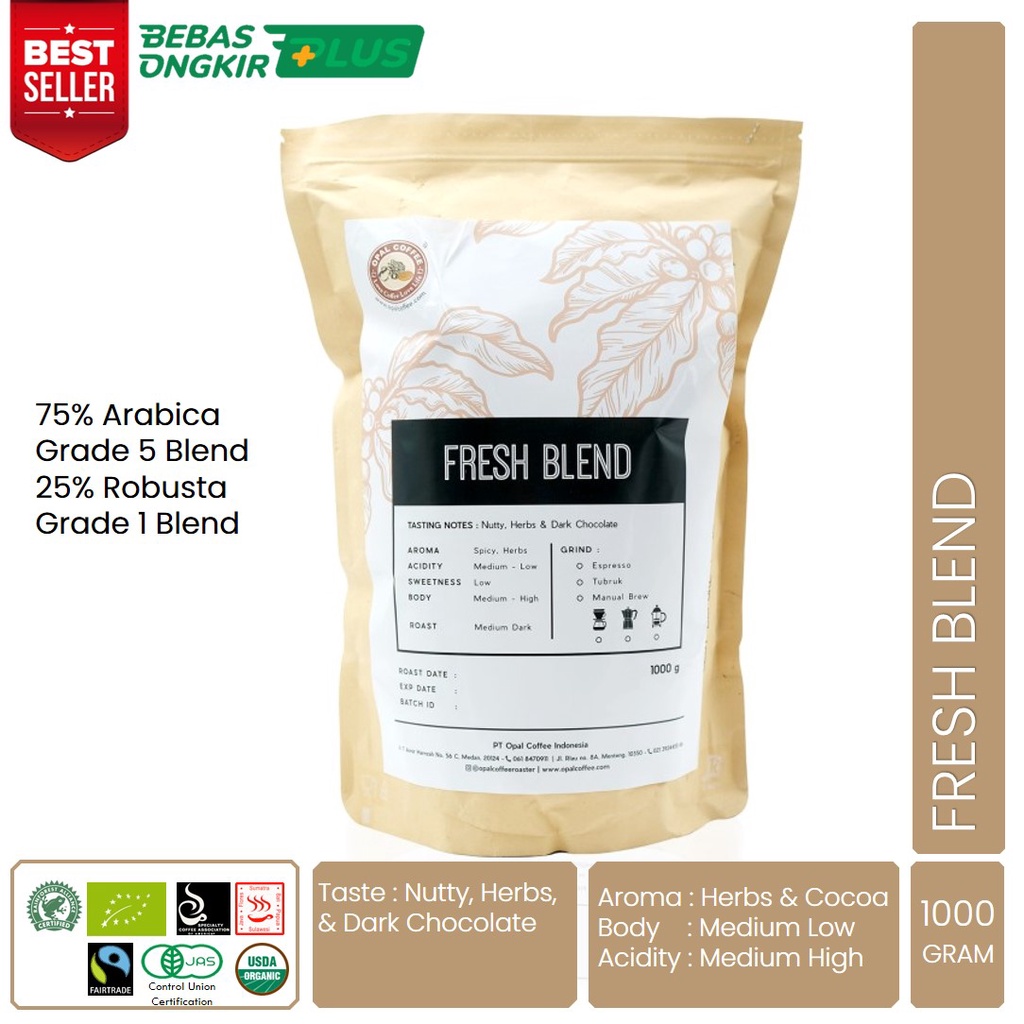 

Opal Fresh Blend 1000g