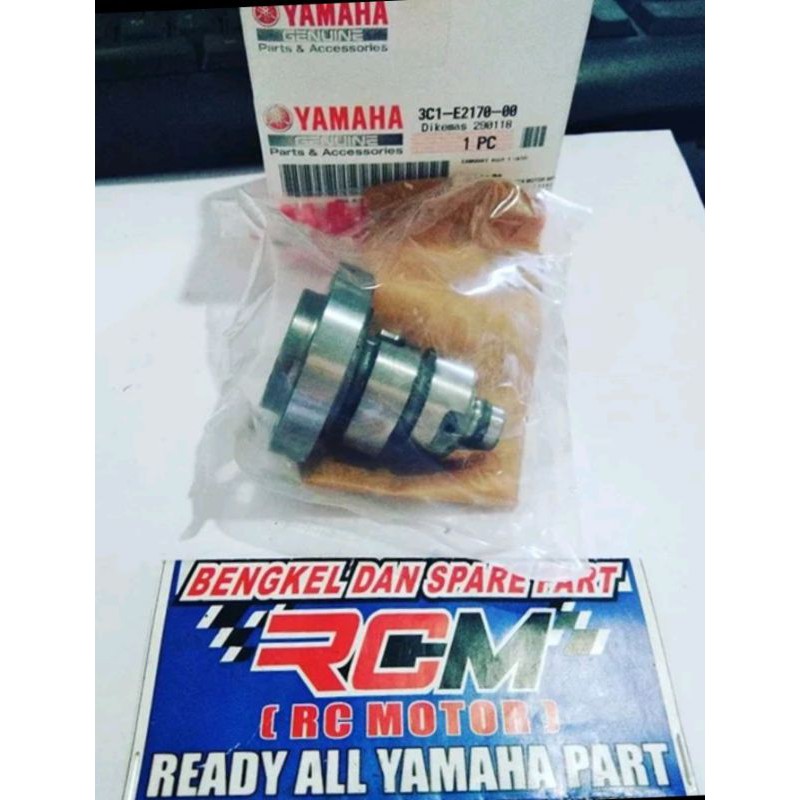 CAMSHAFT NOKENAS NOKEN AS CAM SHAFT VIXION OLD LAMA OVI NEW NVL NVA ORI YAMAHA YGP ASLI 3C1-E2170-00