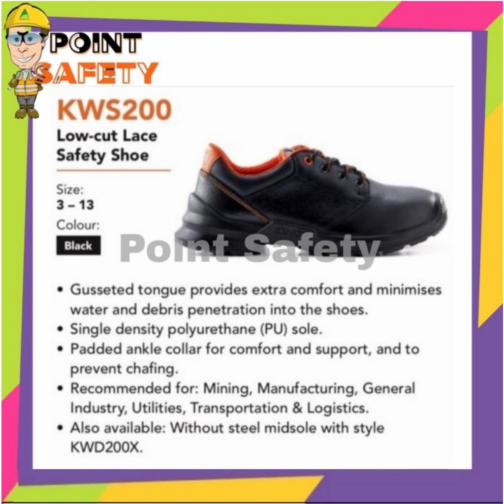 Safety Shoes King's KWS 200 / Sepatu Safety King's KWS 200