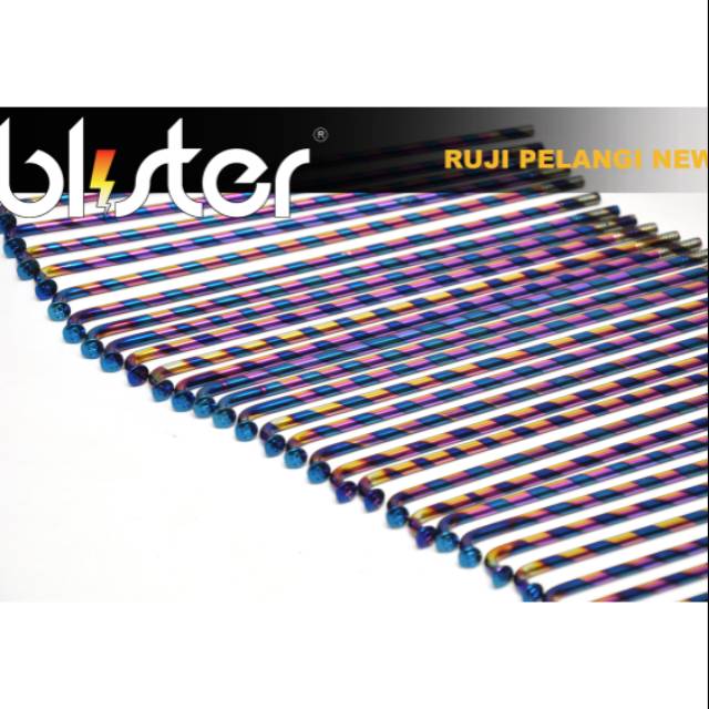 RUJI PELANGI ULIR BLUSTER