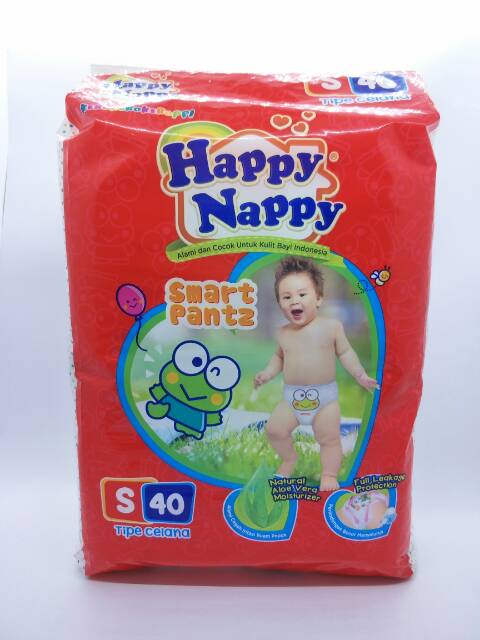 Happy Nappy Pants S40/ M34/ L30/ XL26/Centraltrenggalek